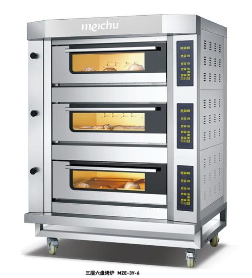 产品描述美厨商用电烤箱 mze-3y-6中款烘焙电烤箱 三层六盘电烘炉